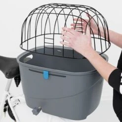 Trixie Friends On Tour Bicycle Basket For Luggage Rack -Trixie Dog Supply Sale 122212 trixie friendsontour fahrradkorb gepaecktraeger 46x36x47cm hs 07 5