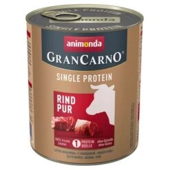 Animonda GranCarno Adult Single Protein 6 X 800g -Trixie Dog Supply Sale 130711 pla animonda animondagrancarno adult singleprotein rindpur 800g hs 01 2