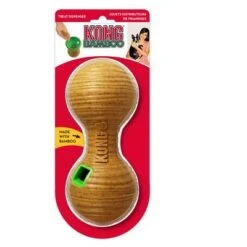 KONG Bamboo Dumbbell Feeder -Trixie Dog Supply Sale 133799 kong bamboo feeder dumbbell hellbraun 18x20x8cm hs 01 8