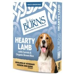 Burns Hearty Lamb, Vegetables & Brown Rice -Trixie Dog Supply Sale 13 hearty lamb tray front 6