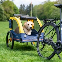 HAFENBANDE Cabby Bicycle Trailer Incl. 2 Couplings -Trixie Dog Supply Sale 162200 hafenbande cabbyl o hs30 8