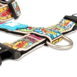 Max & Molly Comic Print H-Harness -Trixie Dog Supply Sale 189999 186590 190000 maxnmolly h geschirr comic hs 04 3