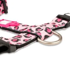 Max & Molly Leopard Pink H-Harness -Trixie Dog Supply Sale 190424 191096 190425 maxnmolly hg eschirr leopardpink hs 04 6