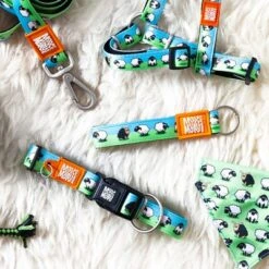 Max & Molly Black Sheep Smart ID Dog Collar -Trixie Dog Supply Sale 190700 190701 190408 190409 maxnmolly smartid halsband blacksheep hs 02 1