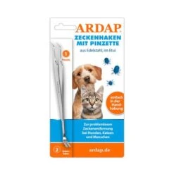 Ardap Tick Hook With Tweezers 8 Ardap Tick Hook With Tweezers -Trixie Dog Supply Sale 193296 pla ardap zeckenhaken pinzette dog hs 01 3