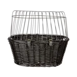 Trixie Bicycle Basket - Black -Trixie Dog Supply Sale 1 58025 pla trixie fahrradkorb schwarz hs01 3
