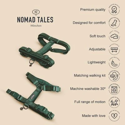 Nomad Tales Blush Harness - Emerald 5 Nomad Tales Blush Harness - Emerald - Image 3