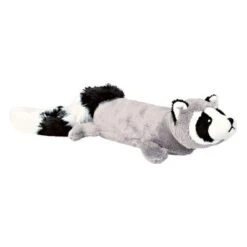Trixie Plush Raccoon With Power Squeaker