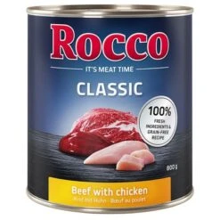 Rocco Classic Saver Pack 24 X 800g -Trixie Dog Supply Sale 28015 pla megapack rocco classic rindhuhn 800g hs 01 7