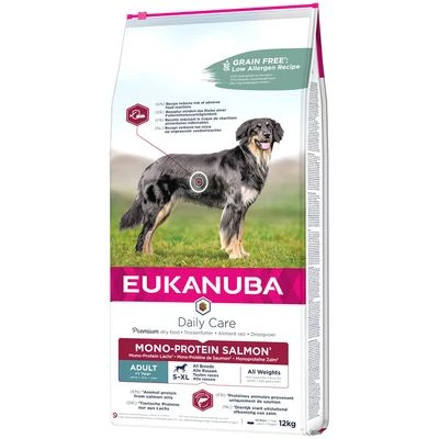 Eukanuba Daily Care Adult Mono-Protein With Salmon 3 Eukanuba Daily Care Adult Mono-Protein With Salmon