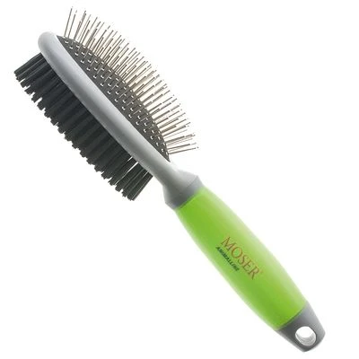 Moser Double Sided Coat Grooming Brush 3 Moser Double Sided Coat Grooming Brush