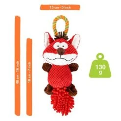 Doglove Dog Toy Fox -Trixie Dog Supply Sale 303196 edupet doglove hundespielzeug fuchs hs 06 2