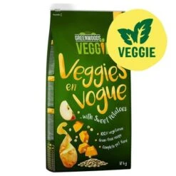 Greenwoods Veggie (Sweet) Potatoes With Lentils, Apple & Pumpkin -Trixie Dog Supply Sale 358296 pla greenwoods dog veggie 12kg hs 01 9 9