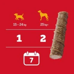 Pedigree Ranchos Filled Chew Rolls - Maxi -Trixie Dog Supply Sale 371298 pedigree ranchos gefuelte kaurollen maxi 10x80g hs 06 6