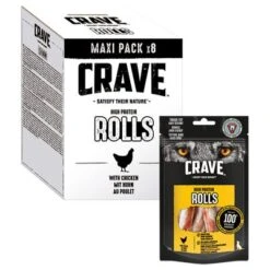 Crave High Protein Rolls 12 Crave High Protein Rolls -Trixie Dog Supply Sale 371397 mars crave maxi highprotein rolls hs 03 3
