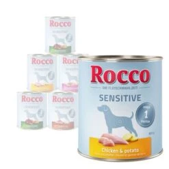 Rocco Mixed Trial Pack 6 X 800g 15 Rocco Mixed Trial Pack 6 X 800g -Trixie Dog Supply Sale 395142 sensitive 6