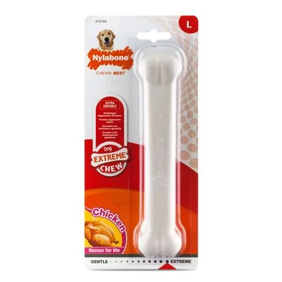 Nylabone DuraChew Bone - Chicken 8 Nylabone DuraChew Bone - Chicken - Image 6