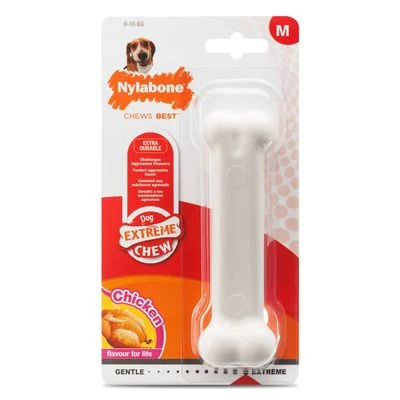 Nylabone DuraChew Bone - Chicken 7 Nylabone DuraChew Bone - Chicken - Image 5