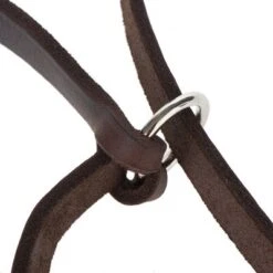 Heim Plaited Leather Double Dog Lead - Brown -Trixie Dog Supply Sale 66497 heim lederleine fg 7 6