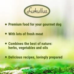 Lukullus Menu Gustico Lamb - Grain-free -Trixie Dog Supply Sale 6 2022 12 lukullus benefits general 1000x1000 de 9