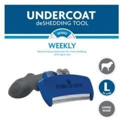 FURminator Long Hair L -Trixie Dog Supply Sale 92102 furminator hund deshedding l langhaar hs 06 3