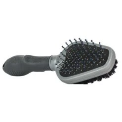 FURminator Dual Grooming Brush -Trixie Dog Supply Sale 92105 pla furminator hund doppelbuerste hs 03 1