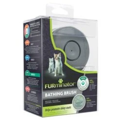 FURminator Bathing Brush -Trixie Dog Supply Sale 92106 pla iams furminator bathing brush hs 05 7