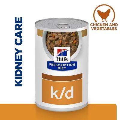 Hill’s Prescription Diet Canine K/d Kidney Care Stew - Chicken 3 Hill’s Prescription Diet Canine K/d Kidney Care Stew - Chicken