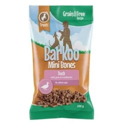 Barkoo Grain-Free Mini Bones Saver Packs 12 Barkoo Grain-Free Mini Bones Saver Packs -Trixie Dog Supply Sale barkoo minibones gf 200g duck 1000x1000 4