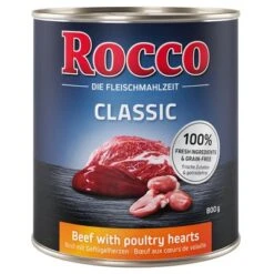 Rocco Classic 6 X 800g -Trixie Dog Supply Sale beef hearts 800g 1000x1000 161223 5