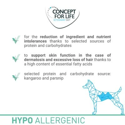 Concept For Life Veterinary Diet Hypoallergenic - Kangaroo 4 Concept For Life Veterinary Diet Hypoallergenic - Kangaroo - Image 2