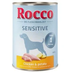 Rocco Sensitive Saver Pack 24 X 400g -Trixie Dog Supply Sale etikett rocco nf sensitive 400g huhn 1000x1000 2