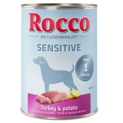 Rocco Sensitive Saver Pack 24 X 400g -Trixie Dog Supply Sale etikett rocco nf sensitive 400g truthahn 1000x1000 1