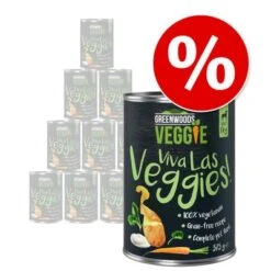 Greenwoods Veggie With Yoghurt, Potatoes, Carrots & Spinach -Trixie Dog Supply Sale gw veggie joghurt 12x400g 7