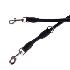 HUNTER Round & Soft Dog Lead - Black -Trixie Dog Supply Sale lederleinen 15 6