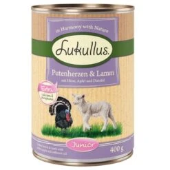 Lukullus Junior Saver Pack 24 X 400g -Trixie Dog Supply Sale lk 400g junior putelamm 1000x1000 2
