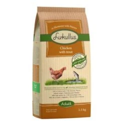 Lukullus Dry & Wet Dog Food – Special Price!* 13 Lukullus Dry & Wet Dog Food – Special Price!* -Trixie Dog Supply Sale lukullus adult chickentrout 1 5kg 1000x1000 8 7