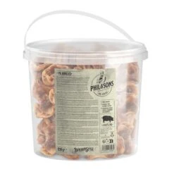 Phil & Sons Pig Ear Auricles Dog Snacks In A Tub -Trixie Dog Supply Sale phil sons pig auricles 1250g 1000x1000 6