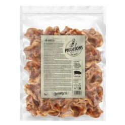 Phil & Sons Pig Ear Auricles 6 Phil & Sons Pig Ear Auricles -Trixie Dog Supply Sale phil sons pig auricles 1kg 1000x1000 2