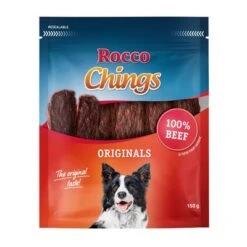 Rocco Chings Originals Mixed Trial Pack 12 Rocco Chings Originals Mixed Trial Pack -Trixie Dog Supply Sale pla rocco original beef 1000x1000 4
