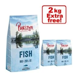 12kg Purizon Grain-Free 80:20:0 Dry Dog Food + 2kg Extra Free!*