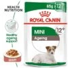 Royal Canin Mini Ageing 12+ In Gravy -Trixie Dog Supply Sale rc shn wet miniageing mv eretailkit 4