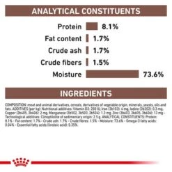 Royal Canin Veterinary Canine Gastrointestinal Low Fat Mousse -Trixie Dog Supply Sale rc vet wet doggastrolf400g eretailkit b1 page 5 7