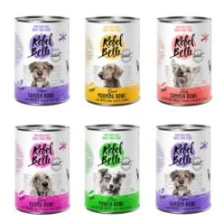 Rebel Belle Adult Mixed Trial Pack - Veggie & Vegan 12 Rebel Belle Adult Mixed Trial Pack - Veggie & Vegan -Trixie Dog Supply Sale rebel belle mixpaket 375g 7