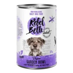 Rebel Belle Vegan Saver Pack 24 X 375g -Trixie Dog Supply Sale rebelbelle adult gf garden 375g 1000x1000 0