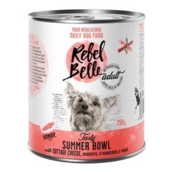 6 X 750g Rebel Belle Wet Dog Food - 5 + 1 Free!* -Trixie Dog Supply Sale rebelbelle adult gf summer 750g 1000x1000 0
