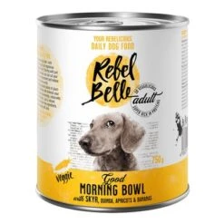6 X 750g Rebel Belle Wet Dog Food - 5 + 1 Free!* -Trixie Dog Supply Sale rebelbelle adult morning 750g 1000x1000 7