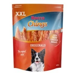 900g/1kg Rocco Chings Originals XXL Pack Dog Snacks - Special Price!* 12 900g/1kg Rocco Chings Originals XXL Pack Dog Snacks - Special Price!* -Trixie Dog Supply Sale rocco chingsoriginals driedchicken 900g 1000x1000 2
