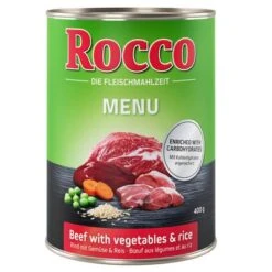 Rocco Menu Saver Pack 24 X 400g -Trixie Dog Supply Sale rocco menu beefveg 400g 1000x1000 6
