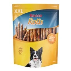 Rocco Rolls Chew Sticks - XXL Pack -Trixie Dog Supply Sale rocco rolls xxl chicken 1000x1000 1 1